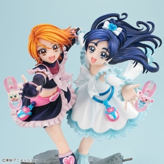 MÔ HÌNH Lucrea Futari wa Pretty Cure Cure Black & Cure White Complete Figure(MegaHouse) FIGURE CHÍNH HÃNG