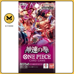 THẺ BÀI One Piece Card Game - OP11 – A Fist of Divine Speed (BANDAI) PACK CARD CHÍNH HÃNG