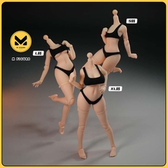 MÔ HÌNH Chenji plain body frame - 1/12 (không gồm đầu) ACTION FIGURE CHÍNH HÃNG