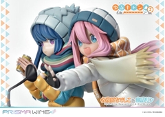MÔ HÌNH  Kagamihara Nadeshiko & Shima Rin - Yurucamp Season 2 - Prisma Wing - 1/7 Complete Figure (Prime 1 Studio) CHÍNH HÃNG