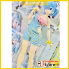 MÔ HÌNH Rem - Re:Zero - Precious Figure - Original Salopette Mizugi Ver. , Renewal (Taito) FIGURE CHÍNH HÃNG