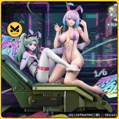 [PRE ORDER] MÔ HÌNH Lucy & Rebecca: Bunny Girl ver - Cyberpunk: Edgerunners (Rumeng Studio) FIGURE CHÍNH HÃNG