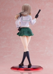 MÔ HÌNH Girls und Panzer Senshadou Daisakusen! Chiyo Shimada [Oarai Girls High] 1/7 Complete Figure(WAVE) CHÍNH HÃNG