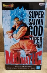 MÔ HÌNH Son Goku SSGSS - Dragon Ball Super - Maximatic (Bandai Spirits) FIGURE CHÍNH HÃNG