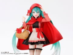 MÔ HÌNH Hatsune Miku -  Piapro Characters -  Hatsune Miku Wonderland Figure - Red Riding Hood (Taito) FIGURE CHÍNH HÃNG