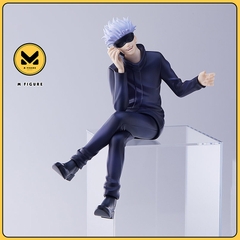 MÔ HÌNH Gojou Satoru -  Jujutsu Kaisen - Premium Chokonose Figure (SEGA) FIGURE CHÍNH HÃNG