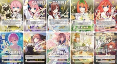 THẺ BÀI Gotoubun no Hanayome (The Quintessential Quintuplets) - Card Game Vol.5  (Bushiroad) PACK CARD CHÍNH HÃNG