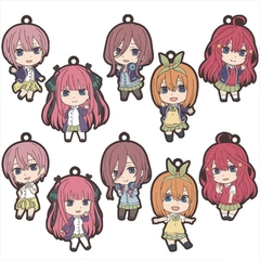 MÓC KHÓA Gotoubun no Hanayome (The Quintessential Quintuplets) - Rubber Strap Collection (Movic) GOODS CHÍNH HÃNG
