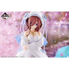 MÔ HÌNH Nakano Miku - Gotoubun no Hanayome - Ichiban Kuji ~Shiawase no Musubi~ ( Bandai ) MÔ HÌNH CHÍNH HÃNG