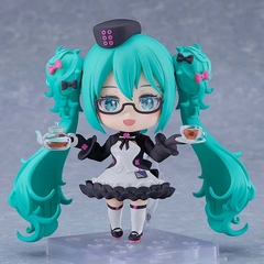 [Pre Order] MÔ HÌNH  Hatsune Miku -  Vocaloid - Good Smile Kuji - Good Smile Kuji Hatsune Miku 2025 Autumn (A Prize) - Nendoroid - Glasses x Cafe Ver. (Good Smile Company) FIGURE CHÍNH HÃNG