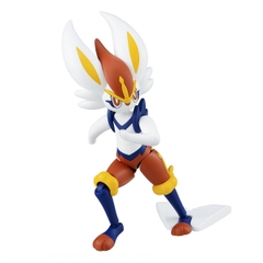 MÔ HÌNH Aceburn (Cinderace) - Pocket Monsters - Pokémon Plamo (50) (Bandai Spirits) FIGURE CHÍNH HÃNG