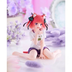 MÔ HÌNH Nakano Nino - Gotoubun no Hanayome ∬ - Desktop Cute - Cat Room Wear Ver. (Taito) FIGURE CHÍNH HÃNG