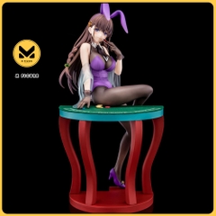 MÔ HÌNH 1/6 scaled pre-painted figure of The Demon Sword Master of Excalibur Academy Elfine Phillet wearing flower's purple bunny costume with Nip Slip Gimmick System(Nippon Columbia) FIGURE CHÍNH HÃNG
