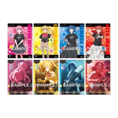 THẺ BÀI Bocchi Za Roku Clear Card Collection with Gum First Press Limited Box PACK CARD CHÍNH HÃNG