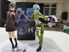 MÔ HÌNH  Sinon - Sword Art Online II - GGO Ver.2, GGO ver. (SEGA) FIGURE CHÍNH HÃNG