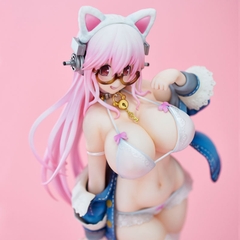 MÔ HÌNH Super Sonico White cat ver. Complete Figure(Union Creative) FIGURE CHÍNH HÃNG
