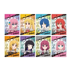 THẺ BÀI Bocchi Za Roku Clear Card Collection with Gum First Press Limited Box PACK CARD CHÍNH HÃNG