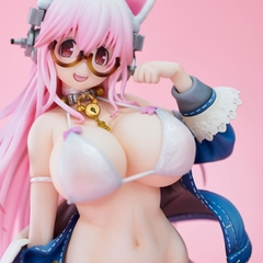 MÔ HÌNH Super Sonico White cat ver. Complete Figure(Union Creative) FIGURE CHÍNH HÃNG
