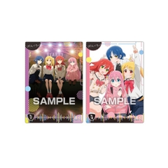 THẺ BÀI Bocchi Za Roku Clear Card Collection with Gum First Press Limited Box PACK CARD CHÍNH HÃNG