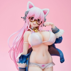 MÔ HÌNH Super Sonico White cat ver. Complete Figure(Union Creative) FIGURE CHÍNH HÃNG