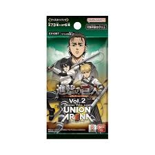 THẺ BÀI Attack on Titan - Booster Pack Vol.2 - UNION ARENA [EX10BT] (BANDAI) PACK CARD CHÍNH