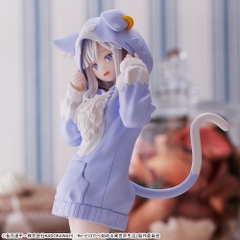 MÔ HÌNH Re:Zero - Emilia - Luminasta - Mofumofu Puck (SEGA) FIGURE CHÍNH HÃNG