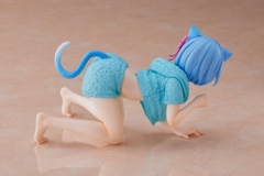 MÔ HÌNH Rem - Re:Zero - Desktop Cute - Cat room wear ver. (Taito) FIGURE CHÍNH HÃNG