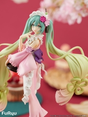 MÔ HÌNH Hatsune Miku - Piapro Characters - Exc∞d Creative - Sweet Sweets - Matcha Parfait, Sakura (FuRyu) FIGURE CHÍNH HÃNG