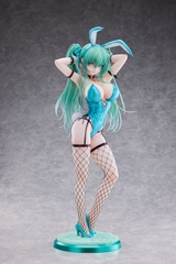 [Pre Order] MÔ HÌNH Green Twin Tail Bunny-chan Fishnet Tights Ver. 1/4 Complete Figure(Partylook) FIGURE CHÍNH HÃNG