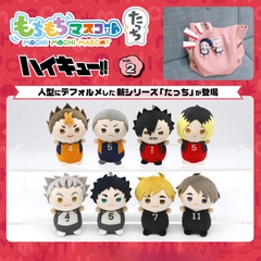 Blind Box Bông Haikyuu!! Vol.2 - Mochi Mochi Mascot Tacchi Plushie (SK Japan) BÔNG CHÍNH HÃNG