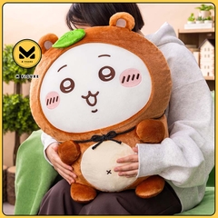 Bông Chiikawa - Chiikawa Tanuki Damon Kuji - Dodeka Nuigurumi Plushie (Gray Parka Service) Plushie CHÍNH HÃNG