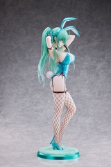 [Pre Order] MÔ HÌNH Green Twin Tail Bunny-chan Fishnet Tights Ver. 1/4 Complete Figure(Partylook) FIGURE CHÍNH HÃNG