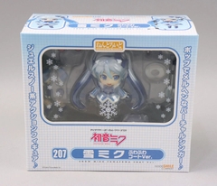 MÔ HÌNH Hatsune Miku -  Vocaloid - Nendoroid (#207) - Snow, Fluffy Coat Ver. (Good Smile Company) FIGURE CHÍNH HÃNG