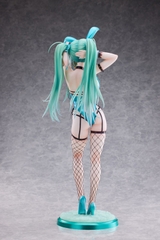 [Pre Order] MÔ HÌNH Green Twin Tail Bunny-chan Fishnet Tights Ver. 1/4 Complete Figure(Partylook) FIGURE CHÍNH HÃNG