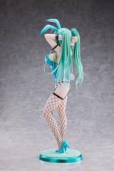 [Pre Order] MÔ HÌNH Green Twin Tail Bunny-chan Fishnet Tights Ver. 1/4 Complete Figure(Partylook) FIGURE CHÍNH HÃNG