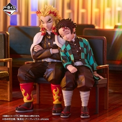 MÔ HÌNH Kamado Tanjirou - Rengoku Kyoujurou - Kimetsu no Yaiba - Ichiban Kuji - Ichiban Kuji Kimetsu no Yaiba ~Tsunaida Kiseki~ - Revible Moment (Bandai Spirits) FIGURE CHÍNH HÃNG