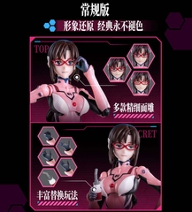 MÔ HÌNH Makinami Mari Illustrious - Evangelion Shin Gekijouban - Fantastics Series (009) - Plug Suit (Blokees) ACTION FIGURE CHÍNH HÃNG