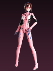 MÔ HÌNH Makinami Mari Illustrious - Evangelion Shin Gekijouban - Fantastics Series (009) - Plug Suit (Blokees) ACTION FIGURE CHÍNH HÃNG
