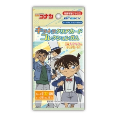 THẺ BÀI Detective Conan - Glitter Clear Card collection Gum (Ensky) PACK CARD CHÍNH HÃNG