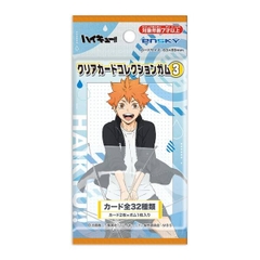 THẺ BÀI Haikyu!! - Clear Card Collection Vol.3 (Ensky) PACK CARD CHÍNH HÃNG