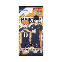 THẺ BÀI Haikyu!! - Clear Card Collection Vol.2 (Ensky) PACK CARD CHÍNH HÃNG