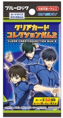 THẺ BÀI Blue Lock - Clear Card collection Gum 2 (Ensky) PACK CARD CHÍNH HÃNG