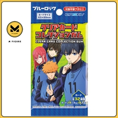 THẺ BÀI Blue Lock - Clear Card collection Gum (Ensky) PACK CARD CHÍNH HÃNG