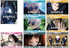 THẺ BÀI Jujutsu Kaisen - Clear Card collection Gum 3 (Ensky) PACK CARD CHÍNH HÃNG