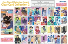 THẺ BÀI Detective Conan - Clear Card Collection Gum 2 (Ensky) PACK CARD CHÍNH HÃNG