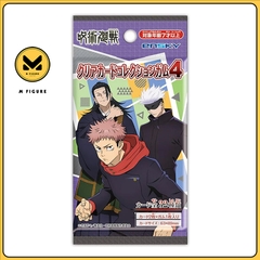 THẺ BÀI Jujutsu Kaisen - Clear Card collection Gum 4 (Ensky) PACK CARD CHÍNH HÃNG