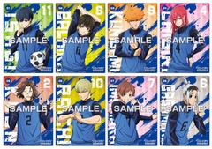 THẺ BÀI Blue Lock - Clear Card collection Gum (Ensky) PACK CARD CHÍNH HÃNG