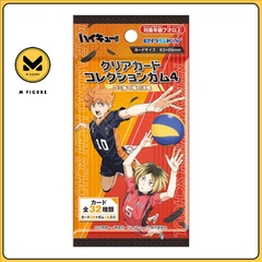 THẺ BÀI Haikyu!! - Clear Card collection Gum 4: Garbage Dump Battle (Ensky) PACK CARD CHÍNH HÃNG