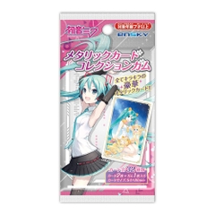 THẺ BÀI Hatsune Miku - Metallic Card Collection Gum (Ensky) PACK CARD CHÍNH HÃNG