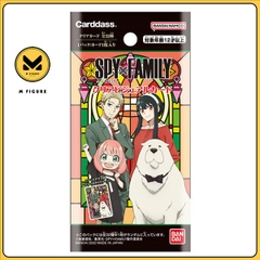 THẺ BÀI SPY x FAMILY - Carddass - Clear visual Card vol.1 (BANDAI) PACK CARD CHÍNH HÃNG